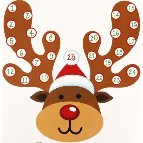 Christakopoulos Christmas Sticker 2k.30.5x31.5cm 5710 5212007581788