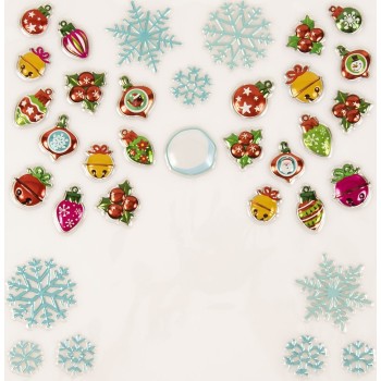 Christakopoulos Christmas Sticker 2k.30.5x31.5cm 5710 5212007581788