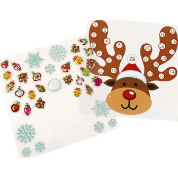 Christakopoulos Christmas Sticker 2k.30.5x31.5cm 5710 5212007581788