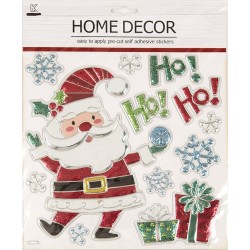 Christakopoulos Χριστουγεννιάτικο Ανάγλυφο Αυτοκόλλητο Τοίχου 25χ25εκ 5711 5212007581818