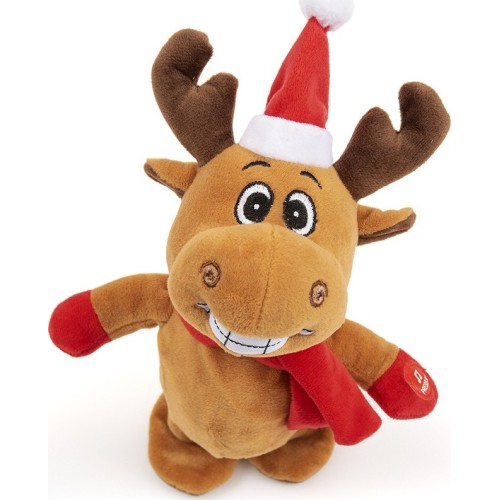 Christakopoulos Christmas Reindeer And Santa Claus With Smurf-Klada And 19Cm. 8184 5212007583874