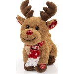 Christakopoulos Christmas Fawn With Bright Nose And Music Of 30Cm. 8185 5212007584116