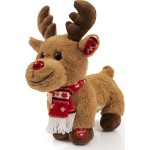 Christakopoulos Christmas Fawn With Bright Nose And Music Of 30Cm. 8185 5212007584116