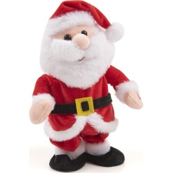 Christakopoulos Santa Claus And Rindos With Greek Carols And Movement 30Cm. 8183 5212007583843