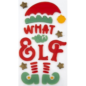 Christakopoulos Christmas Sticker Gel Gel 2k.21x9c. 5718 5212007581993