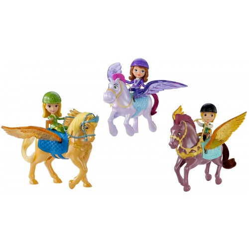Mattel Sofia Η Πριγκίπισσα ΣΟΦΙΑ & ΙΠΤΑΜΕΝΟΙ ΠΗΓΑΣΟΙ 3 ΔΙΑΦΟΡΕΡΙΚΑ ΣΧΕΔΙΑ CKB24 / ASST 887961109375