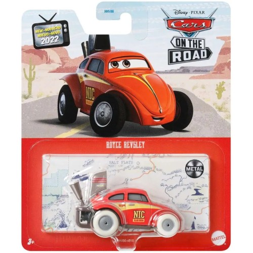 Mattel Cars On The Road Royce Revsley DXV29 / HHV00 194735076635
