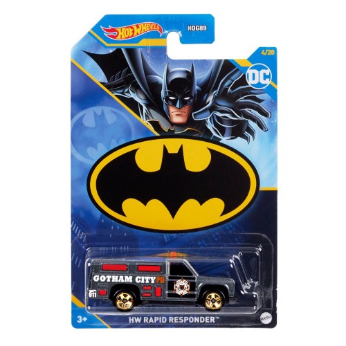 Mattel Hot Wheels Car - Movies Batman Rapid Responder HDG89 / HLK54 194735113873