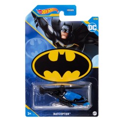 Mattel Hot Wheels Αυτοκινητακια - Ταινιες Batman Batcopter HDG89 / HLK57 194735113736