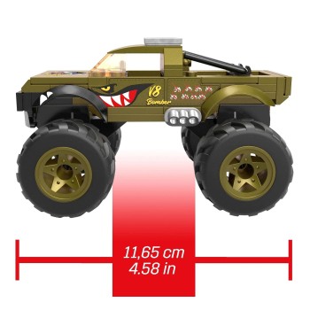 MEGA Hot Wheels Mighty Monster Trucks V8 Bomber HHW80 / HHD17 194735064380