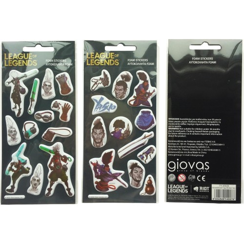 GIM Sticker Foam League Of Legends - 1 τμχ 775-80038 5204549149076