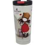 Stor Gorjuss Insulated Stainless Steel Θερμός Κούπα Coffee Tumbler 425 ml ST00292 8412497002924