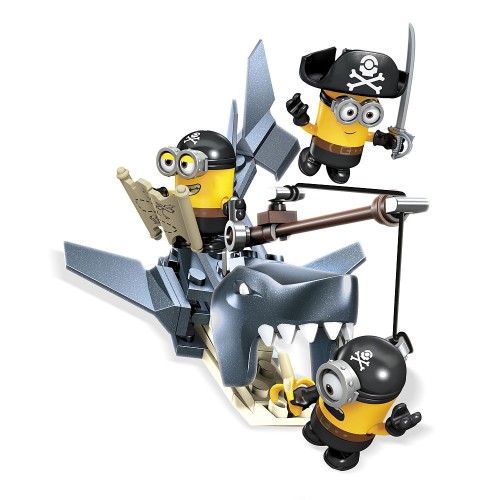 MEGA Φιγούρες Minions Σετ Των 3 Με Αξεσουάρ (2 Σχέδια) CNF53 065541380226