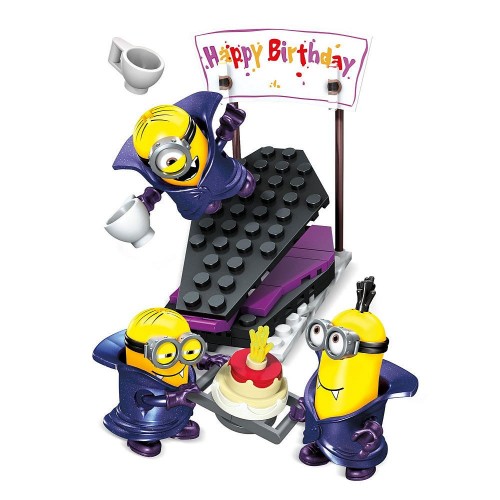 MEGA Φιγούρες Minions Σετ Των 3 Με Αξεσουάρ (2 Σχέδια) CNF53 065541380226