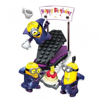 MEGA Φιγούρες Minions Σετ Των 3 Με Αξεσουάρ (2 Σχέδια) CNF53 065541380226