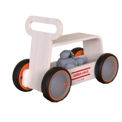 MamaToyz DriveMe Wood Ambulance 00385 8683723300330
