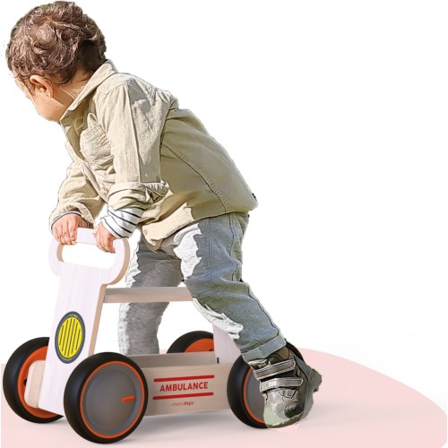 MamaToyz DriveMe Wood Ambulance 00385 8683723300330