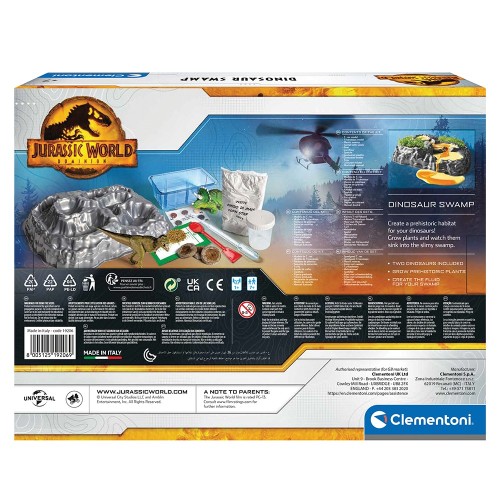 Clementoni Science And Play Jurassic World Educational Game Dinosaur Swamp For Ages 7+ 1026-19206 8005125192069