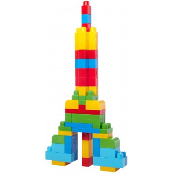 MEGA Κλασικά Τουβλάκια Τουβλάκια - Τσάντα 60 Τεμάχια. - Πράσινη CYP66 065541084193