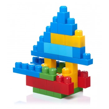 MEGA Κλασικά Τουβλάκια Τουβλάκια - Τσάντα 60 Τεμάχια. - Πράσινη CYP66 065541084193