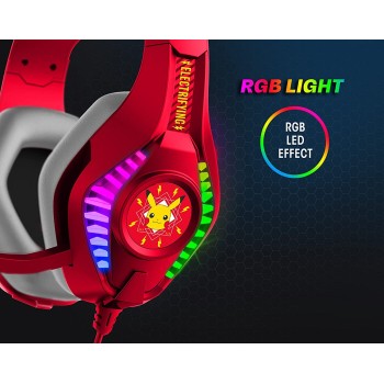 otl technologies Pokemon Pikachu Pro G5 Gaming Headphones Red  5055371625814