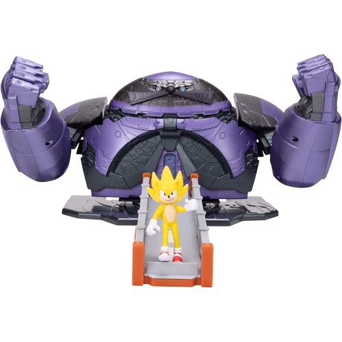 JAKKS PACIFIC Sonic The Hedgehog Battle Playset Action Figures, Sonic 2 Movie Robotik Battleset JPA41273 / 1 192995412736