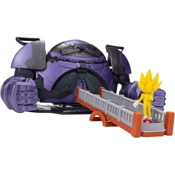 JAKKS PACIFIC Sonic The Hedgehog 2 Movie Σετ Μάχης Giant Eggman Robot και Super Sonic  JPA41273 / 1 192995412736