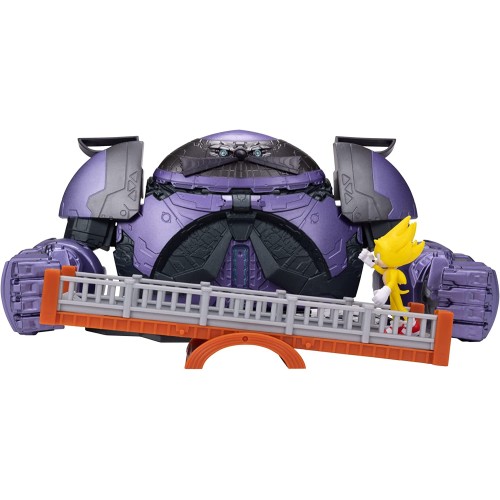 JAKKS PACIFIC Sonic The Hedgehog 2 Movie Σετ Μάχης Giant Eggman Robot και Super Sonic  JPA41273 / 1 192995412736