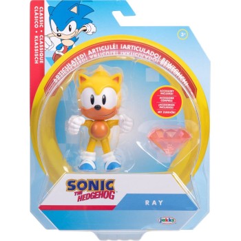 JAKKS PACIFIC Sonic The Hedgehog Φιγούρα 10cm Sonic Wave 10 - Ray 10 εκ. JPA41441 / 4 192995414266