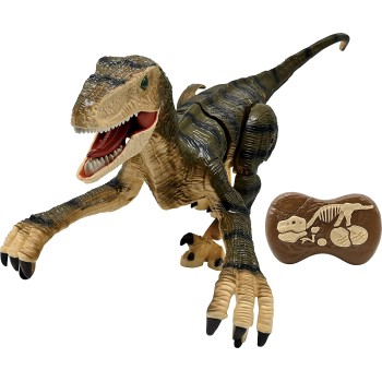 Lexibook Rc Raptor Control, Realistic Βελοσιράπτορας Με Τηλεχειριστήριο 25.DINO01 3380743095066