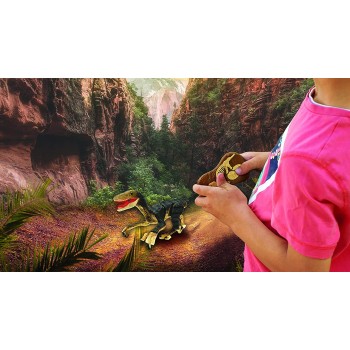 Lexibook RC Raptor Control, Realistic Remote Controlled Dinosaur 25.DINO01 3380743095066