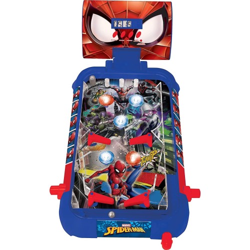 Lexibook Spider-Man Ηλεκτρονικό Φλίπερ με Φώτα και Ήχους 25.JG610SP 3380743085142