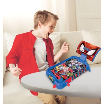 Lexibook Spider-Man Ηλεκτρονικό Φλίπερ με Φώτα και Ήχους 25.JG610SP 3380743085142
