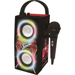Lexibook The Voice Portable Bluetooth Light Speaker with Microphone 25.BTP180TVZ 3380743084374