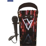 Lexibook The Voice Portable Bluetooth Light Speaker with Microphone 25.BTP180TVZ 3380743084374