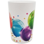 PROCOS Set Of 2 Us Glasses Sparking Ballons, 230 Ml Capacity, Reusable, Multicolor 092839 5201184928394
