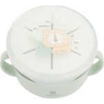 KikkaBoo Παιδικό Μπωλ Φαγητού από Σιλικόνη Savanna Mint 31302040130 3801302041305