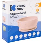 KikkaBoo Παιδικό Μπωλ Φαγητού από Σιλικόνη Ροζ 31302040118 3801302041183