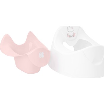 KikkaBoo Potty With Removable Lid Hippo Pink 31401010010 3801401010103