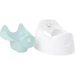 KikkaBoo Potty With Removable Lid Hippo Mint 31401010011 3801401010110