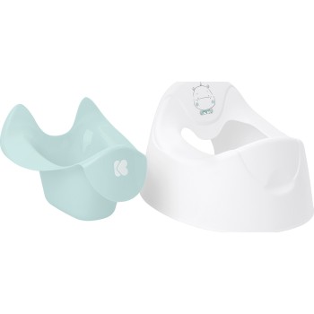 KikkaBoo Potty With Removable Lid Hippo Mint 31401010011 3801401010110