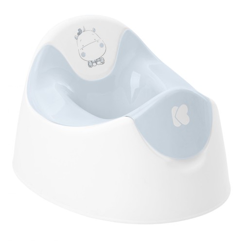 KikkaBoo Potty With Removable Lid Hippo Blue 31401010009 3801401010097
