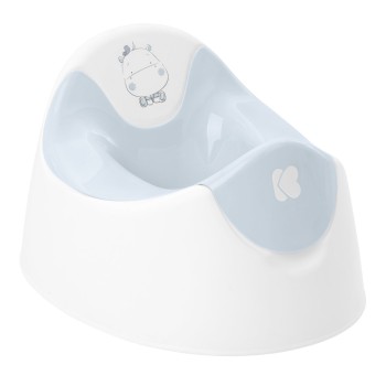 KikkaBoo Potty With Removable Lid Hippo Blue 31401010009 3801401010097
