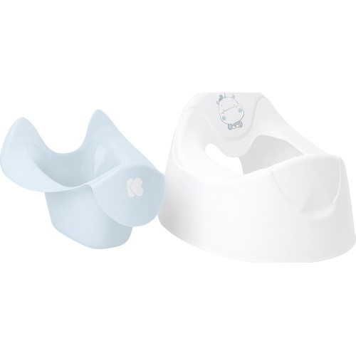 KikkaBoo Potty With Removable Lid Hippo Blue 31401010009 3801401010097