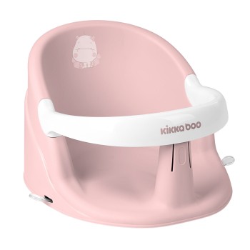 KikkaBoo Παιδικό Καθισματάκι Μπάνιου Hippo Pink 31404010002 3801404010025