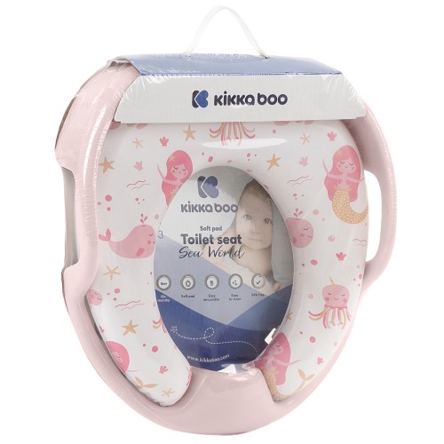 KikkaBoo Toilet Seat Sea World Pink 31403010010 3801403010101
