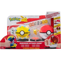 Jazwares Pokemon Battle toy 2 pieces Pikachu vs Machop JW002474 191726426349
