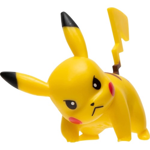 Jazwares Pokemon παιχνίδι μάχης 2 τεμ Pikachu vs Machop JW002474 191726426349