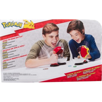 Jazwares Pokemon Game Pokemon Surprise Attack Game Rowlet With Repeat Ball Vs. Rockr JW002474 191726426363