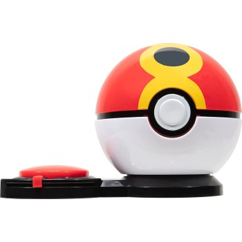 Jazwares Pokemon Game Pokemon Surprise Attack Game Rowlet With Repeat Ball Vs. Rockr JW002474 191726426363